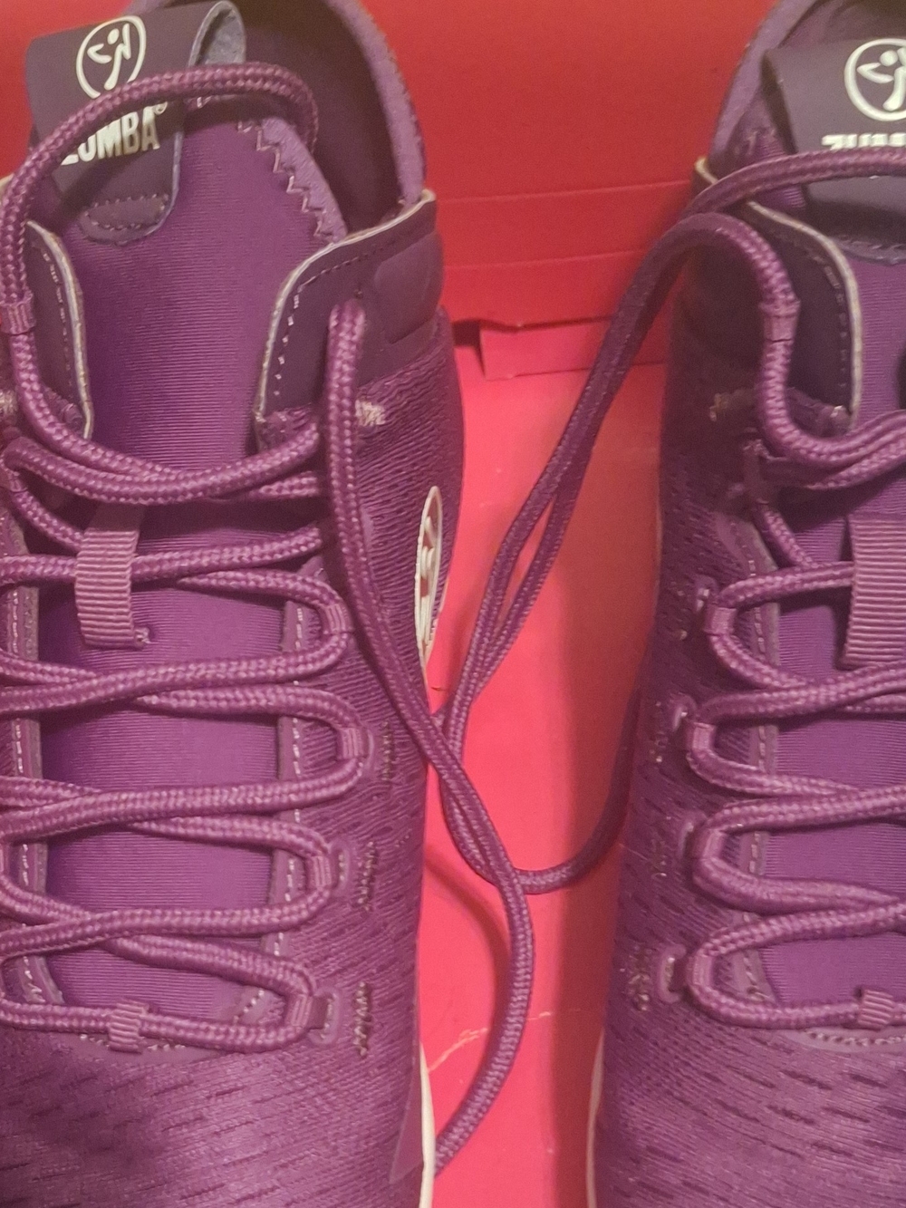 Zumba Fitness Women's Deep Purple Athletic Sneakers
